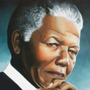 Nelson Mandela by Arjan Patist